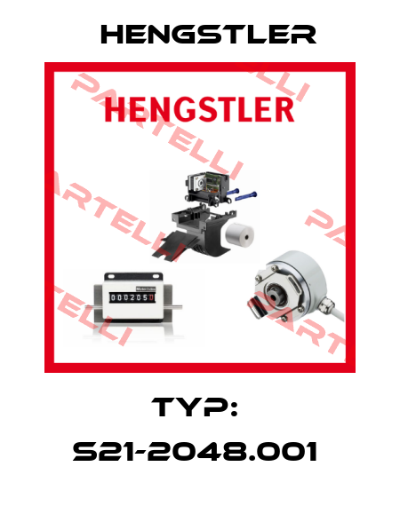 TYP:  S21-2048.001  Hengstler