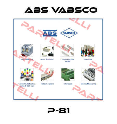 p-81 ABS Vabsco