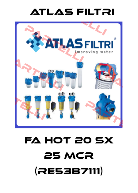 FA HOT 20 SX 25 mcr (RE5387111) Atlas Filtri