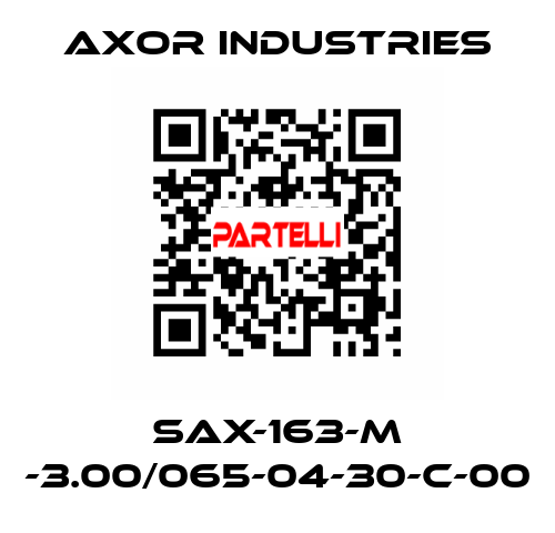 SAX-163-M -3.00/065-04-30-C-00 Axor Industries