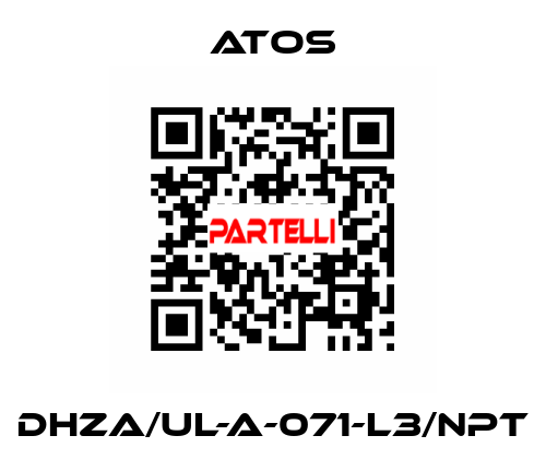 DHZA/UL-A-071-L3/NPT Atos