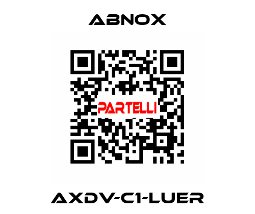 AXDV-C1-LUER ABNOX