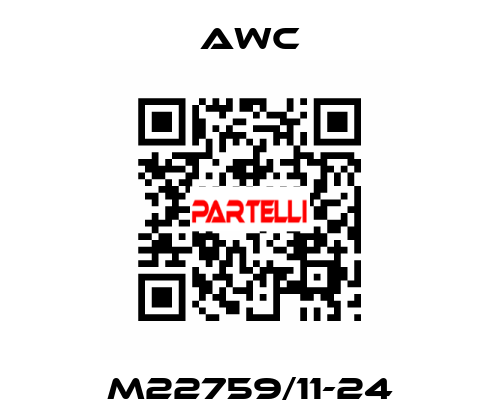 M22759/11-24 Awc