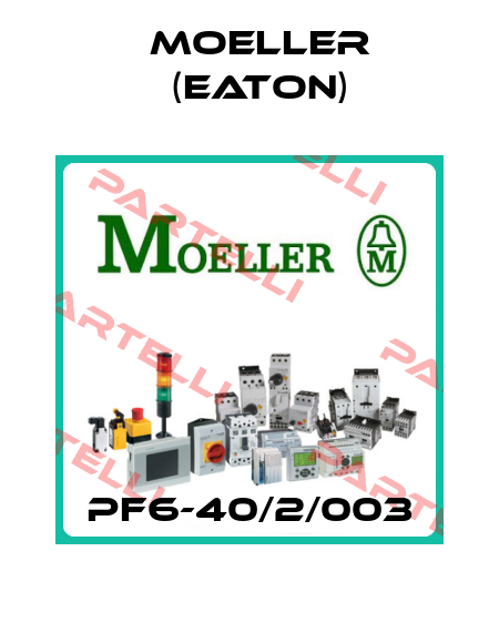 PF6-40/2/003 Moeller (Eaton)