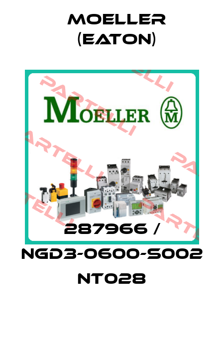 287966 / NGD3-0600-S002 NT028 Moeller (Eaton)