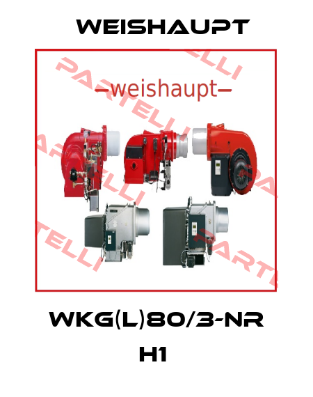 WKG(L)80/3-NR H1  Weishaupt