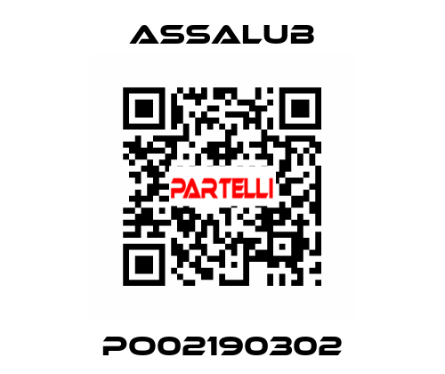 PO02190302 ASSALUB