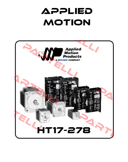 HT17-278 Applied Motion