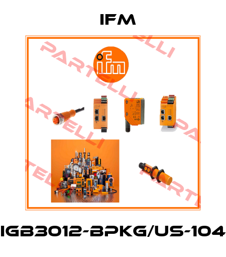 IGB3012-BPKG/US-104 Ifm