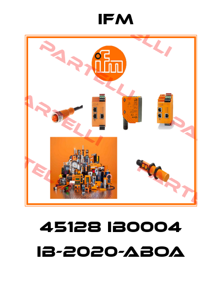 45128 IB0004 IB-2020-ABOA Ifm