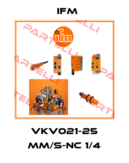 VKV021-25 MM/S-NC 1/4 Ifm
