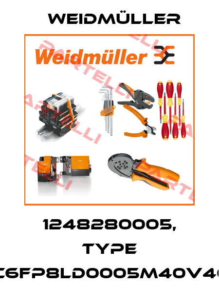 1248280005, type IE-C6FP8LD0005M40V40-D Weidmüller