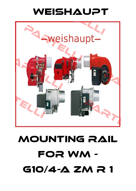 Mounting rail for WM - G10/4-A ZM R 1 Weishaupt