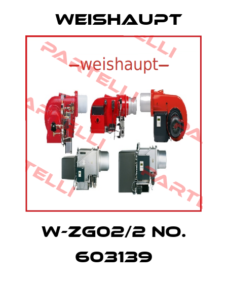 W-ZG02/2 No. 603139 Weishaupt