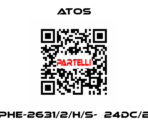 DPHE-2631/2/H/S-Х24DC/BT Atos