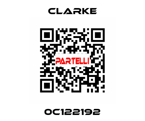 0C122192 Clarke