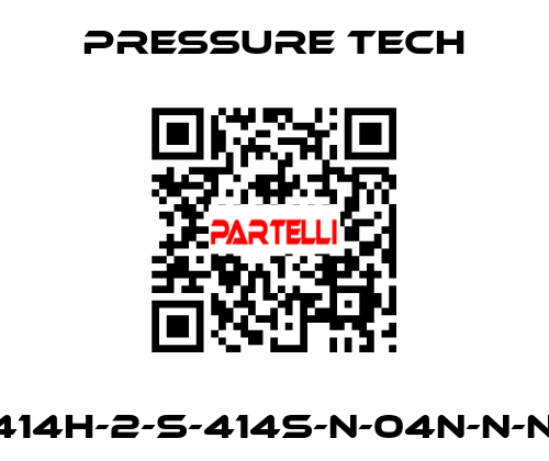 MF414H-2-S-414S-N-04N-N-NV/C Pressure Tech
