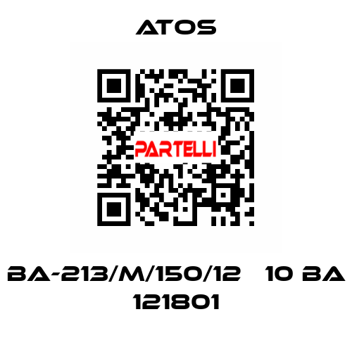 BA-213/M/150/12   10 BA 121801 Atos