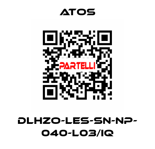 DLHZO-LES-SN-NP- 040-L03/IQ Atos