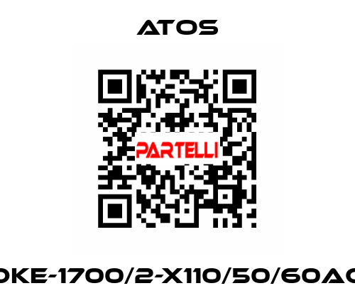 DKE-1700/2-X110/50/60AC Atos