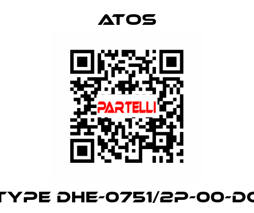 Type DHE-0751/2P-00-DC Atos