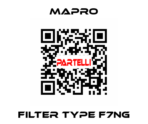 filter type F7NG Mapro