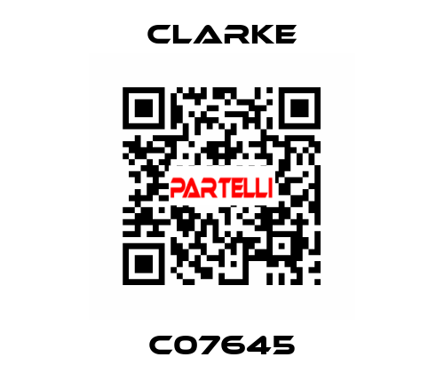 C07645 Clarke