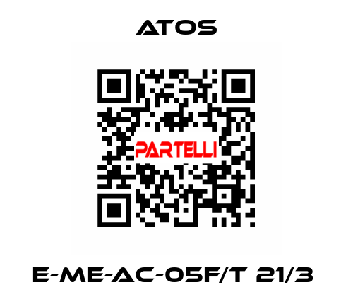 E-ME-AC-05F/t 21/3  Atos
