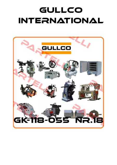GK-118-055  Nr.18  Gullco International