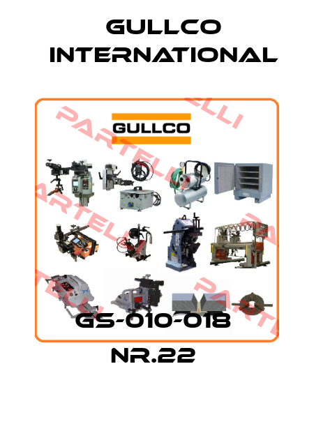 GS-010-018  Nr.22  Gullco International
