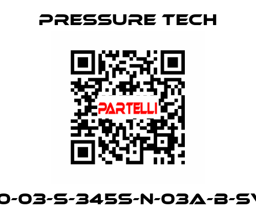 LF690-03-S-345S-N-03A-B-SV-067 Pressure Tech
