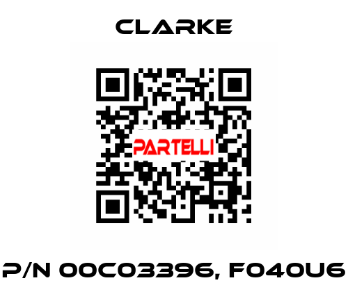 p/n 00C03396, F040U6 Clarke