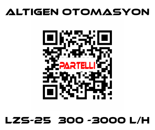 LZS-25  300 -3000 L/h Altıgen Otomasyon