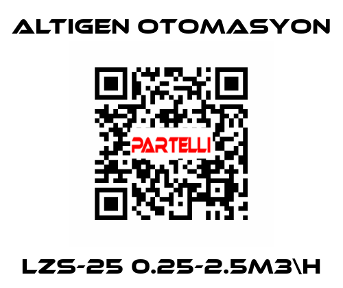 LZS-25 0.25-2.5m3\h Altıgen Otomasyon