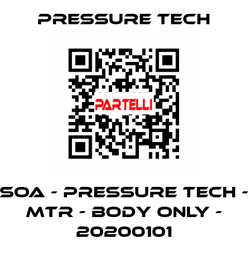 SOA - Pressure Tech - MTR - Body Only - 20200101 Pressure Tech