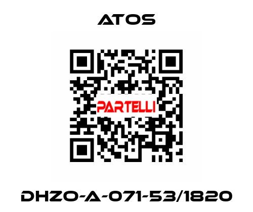DHZO-A-071-53/1820 Atos
