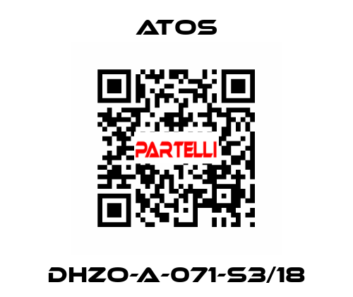DHZO-A-071-S3/18 Atos
