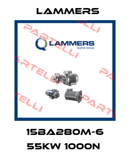 15BA280M-6 55kw 1000n  Lammers