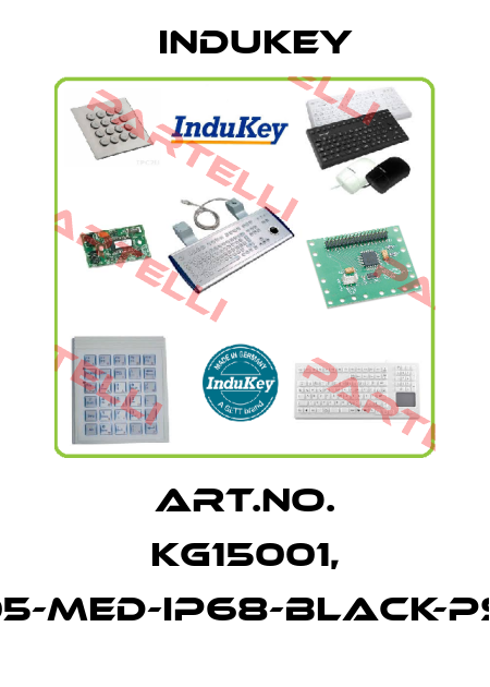 Art.No. KG15001, TKG-105-MED-IP68-BLACK-PS/2-US InduKey