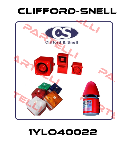 1YLO40022  Clifford-Snell
