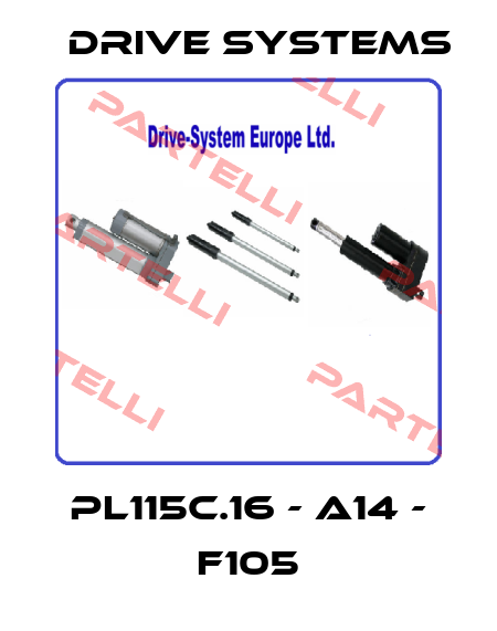 PL115C.16 - A14 - F105 Drive Systems