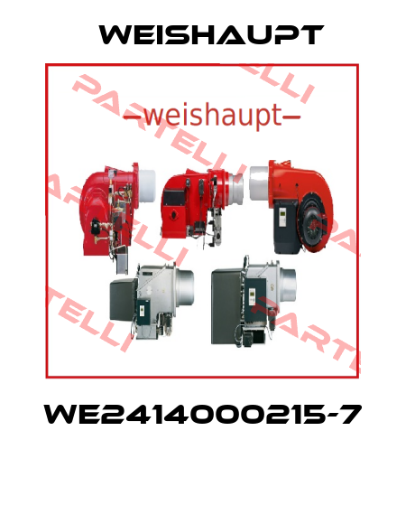 We2414000215-7  Weishaupt
