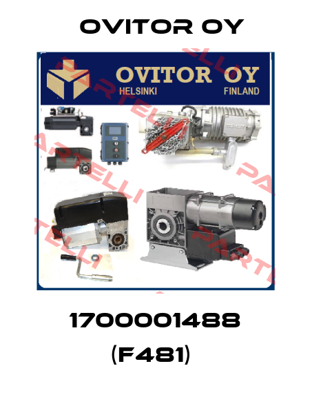 1700001488 (F481)  Ovitor Oy