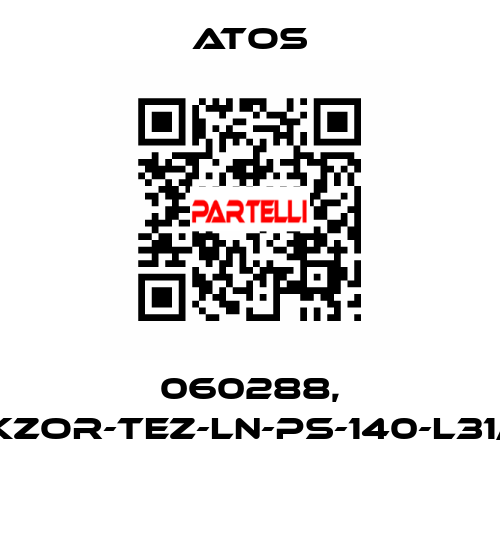 060288, DLKZOR-TEZ-LN-PS-140-L31/BZ   Atos