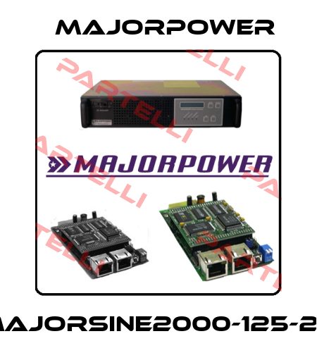 MAJORSINE2000-125-2U Majorpower