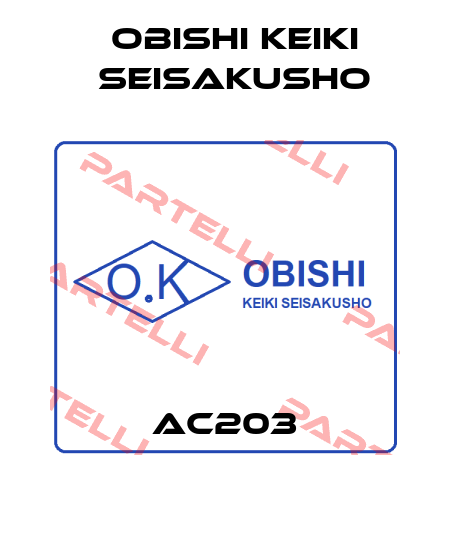 AC203 Obishi Keiki Seisakusho