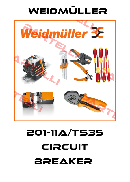 201-11A/TS35 CIRCUIT BREAKER  Weidmüller