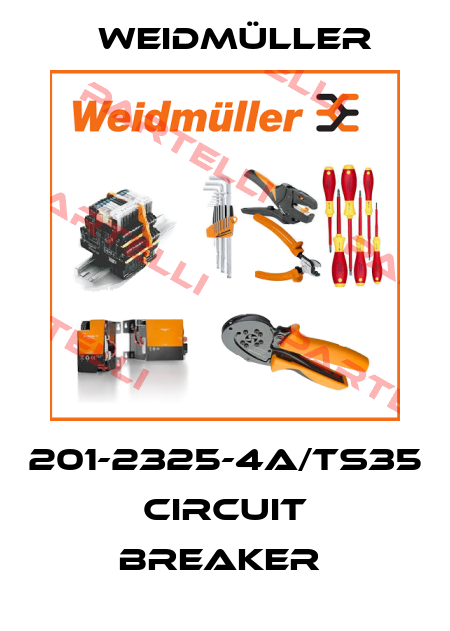 201-2325-4A/TS35 CIRCUIT BREAKER  Weidmüller