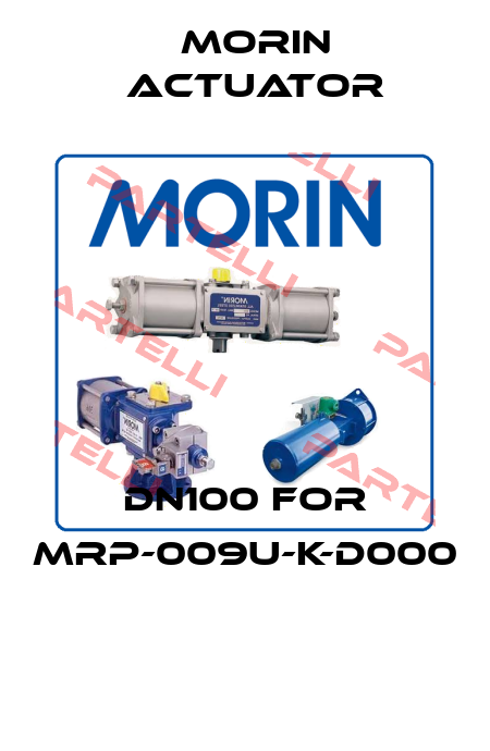 DN100 for MRP-009U-K-D000   Morin Actuator