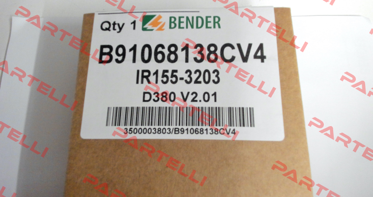 Nr. B91068138CV4 Type IR155-3203 Bender